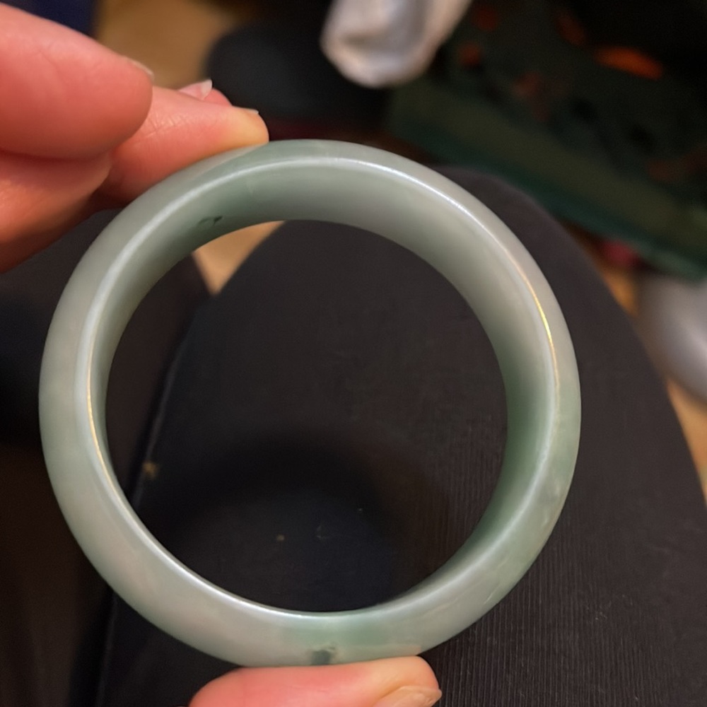 Authentic Jade Bangle - image 2